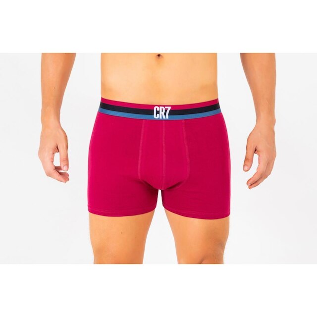 Kit 3 Cuecas Boxer CR7 Classic Style Trunk Cotton/EA