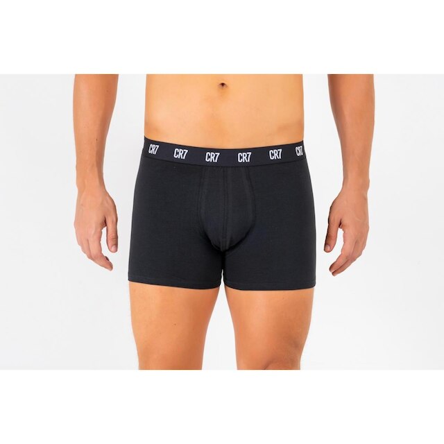 Kit 3 Cuecas Boxer CR7 Organic Cotton Stretch