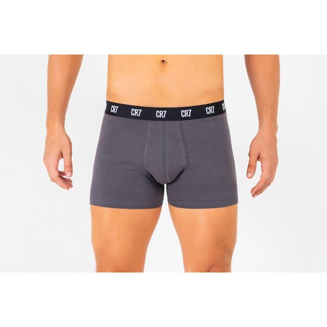 Kit 3 Cuecas Boxer CR7 Organic Cotton Stretch