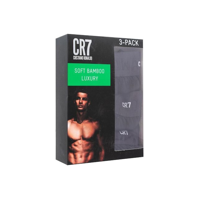 Kit 3 Cuecas Boxer CR7 Soft Bamboo Luxury