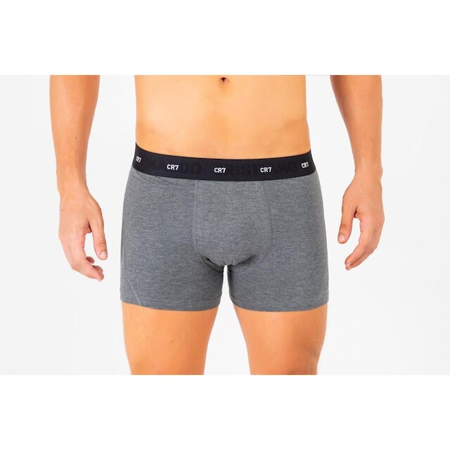 Kit 3 Cuecas Boxer CR7 Soft Bamboo Luxury