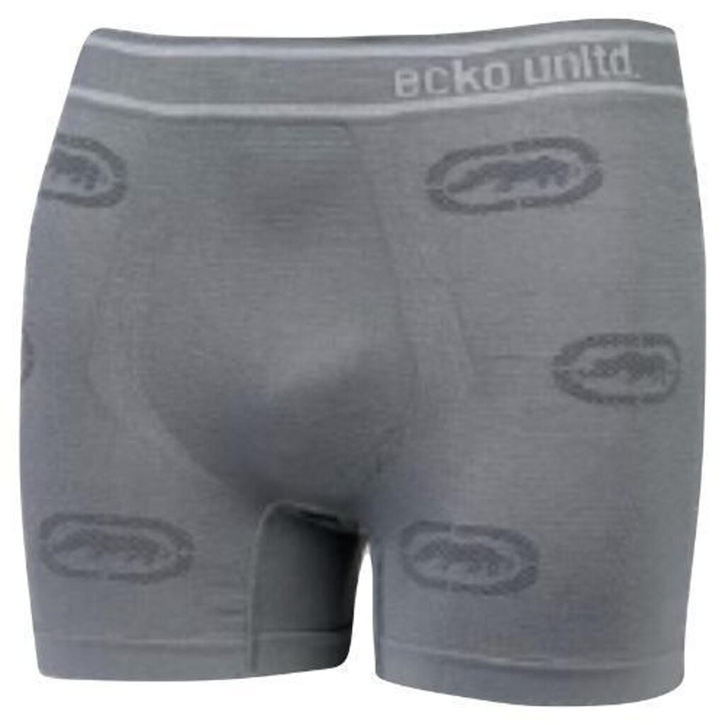 Kit 3 Cuecas Boxer Ecko Unltd Sem Costura Microfibra Masculino
