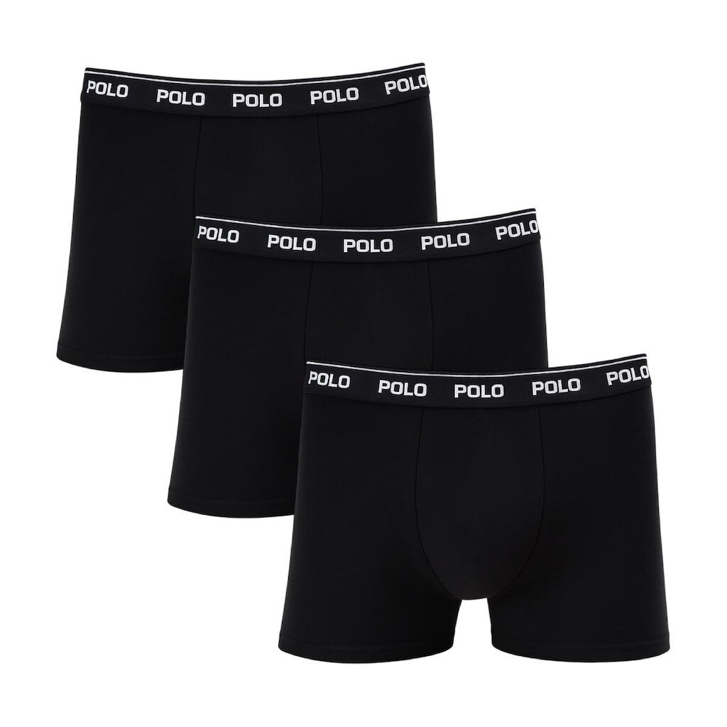 Kit 3 Cuecas Boxer Masculina Polostar Cotton Plus Size G1 ao G3