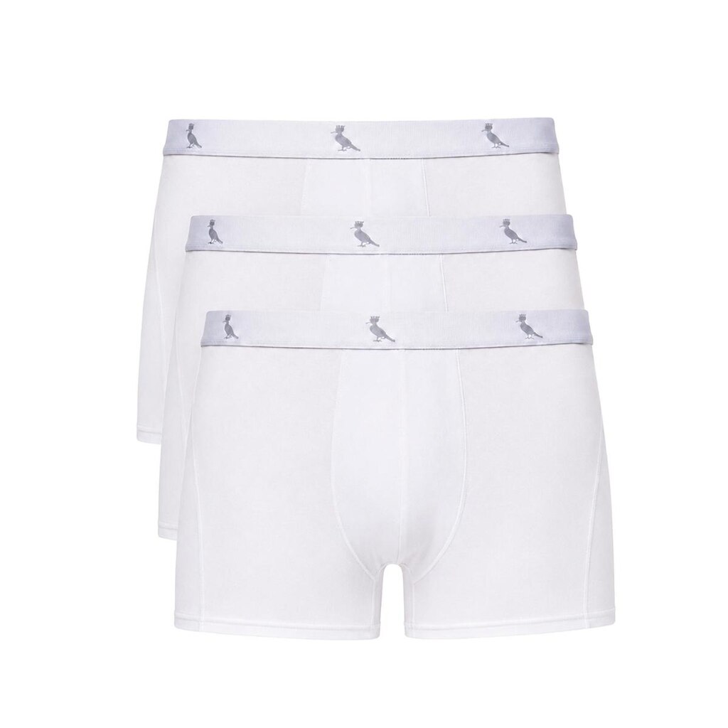 Kit 3 Cuecas Boxer Masculina Reserva Algodão Confortável Elástico Lisa Original 93187