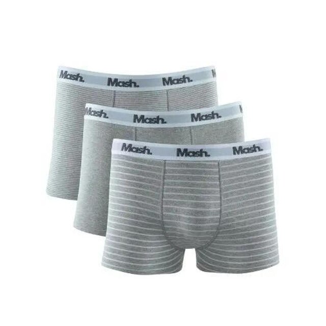 Kit 3 Cuecas Boxer Mash Listrada 110.38