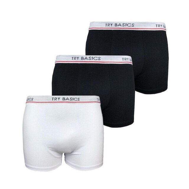 Kit 3 Cuecas Boxers Infantil Box Algodão Cotton Conforto