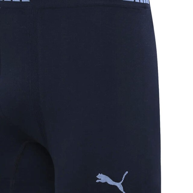 Kit 3 Cuecas Puma Boxer Sem Costura Poliamida Respirável