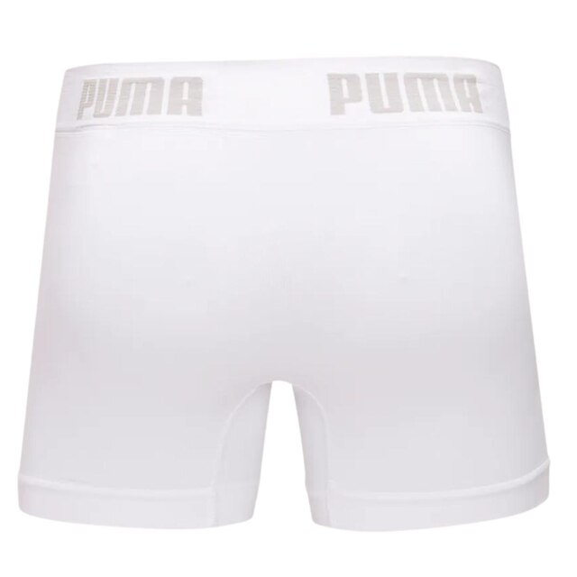 Kit 3 Cuecas Puma Boxer Sem Costura Poliamida Respirável