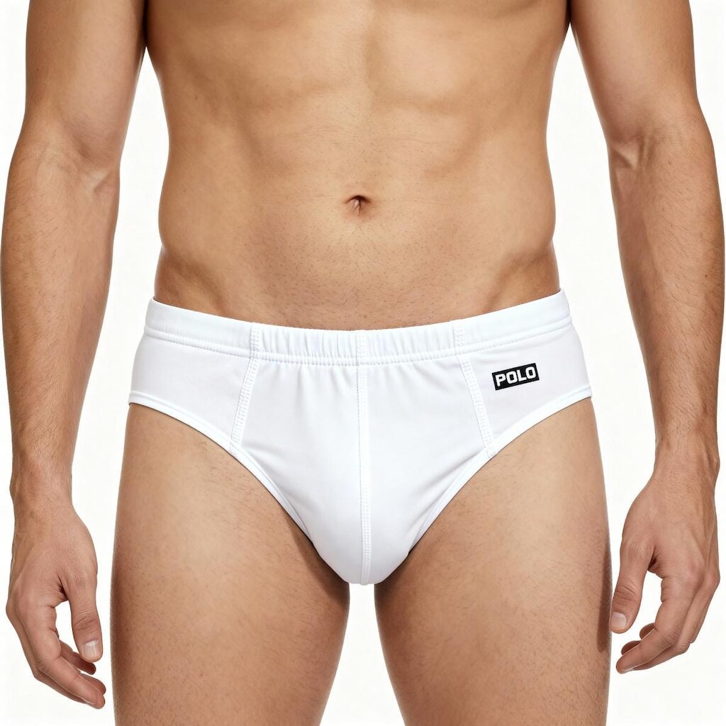 Kit 3 Cuecas Slip Polo Star 100% Algodão Penteado Ultra Conforto Adulto Tradicional Masculina