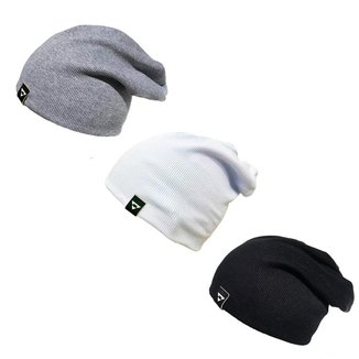 Kit 3 Gorros Brohood Beanie Canelado Masculino