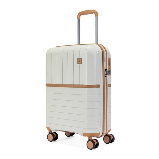 Kit 3 Malas De Viagem ABS Rígido Primicia Rodinhas 360° Grande Reforçada com Cadeado TSA