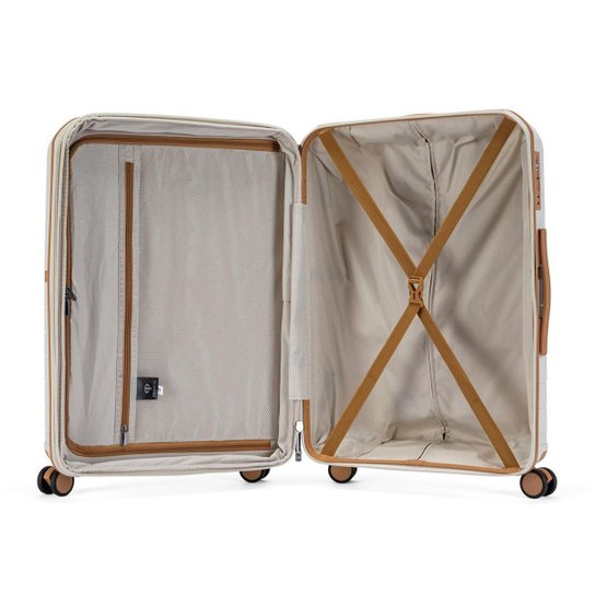 Kit 3 Malas De Viagem ABS Rígido Primicia Rodinhas 360° Grande Reforçada com Cadeado TSA