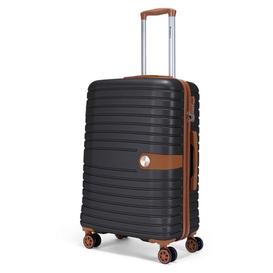 Kit 3 Malas De Viagem Anac Puxador Rodinha 360 Bordo Cadeado TSA