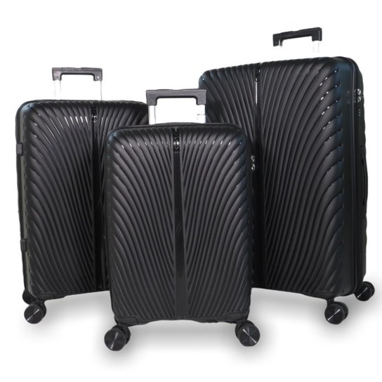 KIT 3 MALAS DE VIAGEM MALÍSSIMA WAVE - PMG