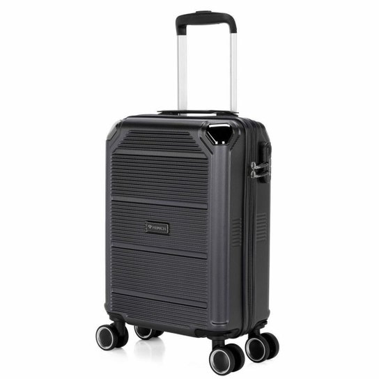 Kit 3 Malas De Viagem Primicia Resistente Espaçosa Moderna Puxador Rodinha 360°