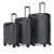 Kit 3 Malas Primicia Viagem Original Rodinhas 360° Anac Bagagem Bordo - Preto