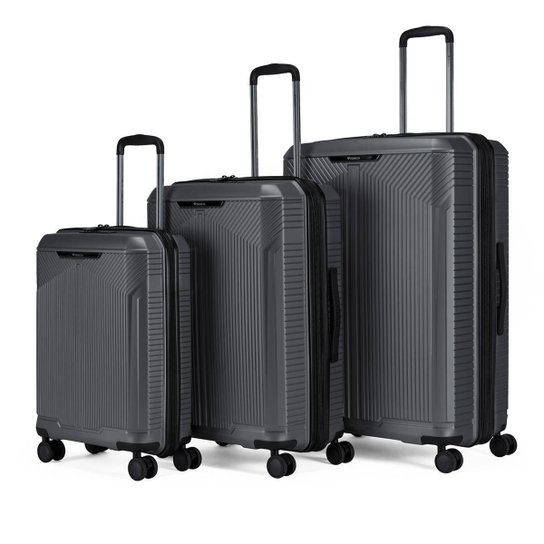 Kit 3 Malas Primicia Viagem Original Rodinhas 360° Anac Bagagem Bordo