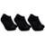 Kit 3 Meias Masculina Aramis Sapatilha Sport Algodão Cano Baixo Confortável Original - Preto