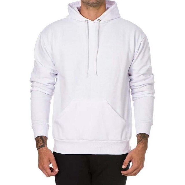 Kit 3 Moletom Masculino Algodão Canguru Capuz Moderno Casual
