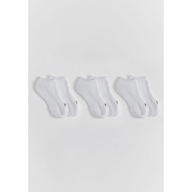 Kit 3 Pares de Meia Esportiva Cano Curto Hering