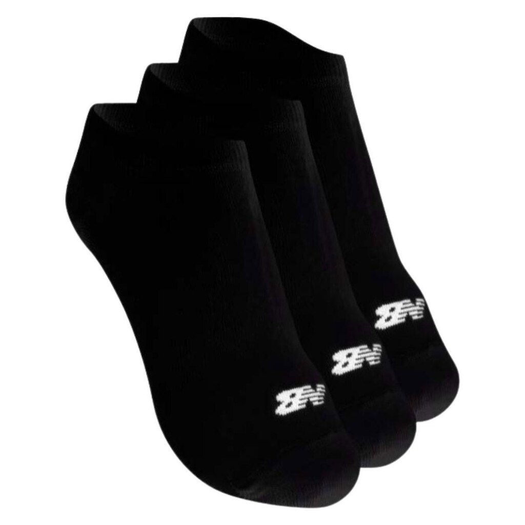 Kit 3 pares de meia New Balance invisível 39 a 42 3 Preta