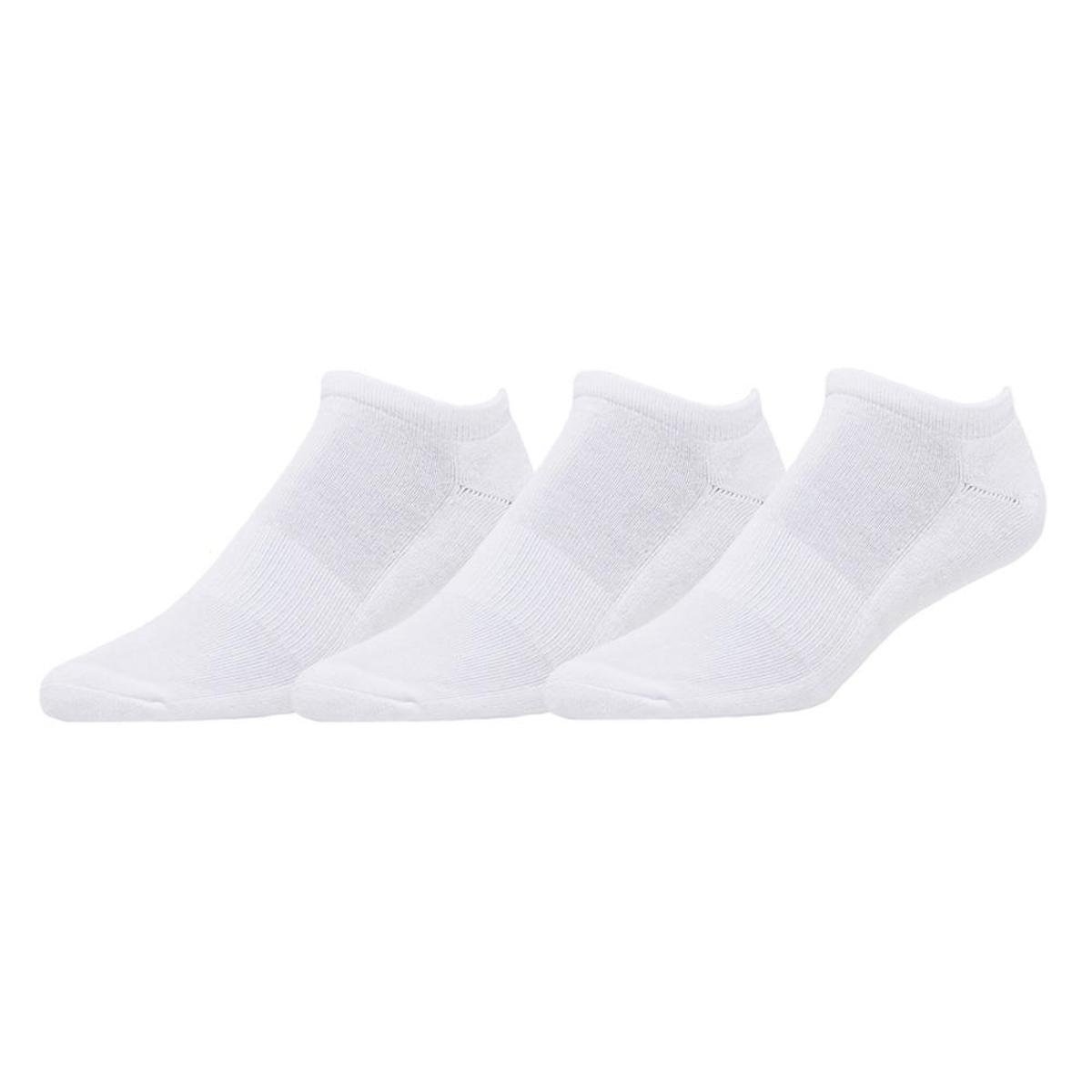 Kit 3 Pares de Meia Soquete Unissex Invisível 33 ao 39 Meias Menor preço em Kit 3 Pares de Meia Soquete Unissex Invisível 33 ao 39 Meias