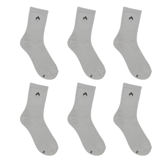 Kit 3 Pares de Meias Cano Médio Atoalhada Ultra Conforto Algodão Penteado Up Urban Casual Unissex