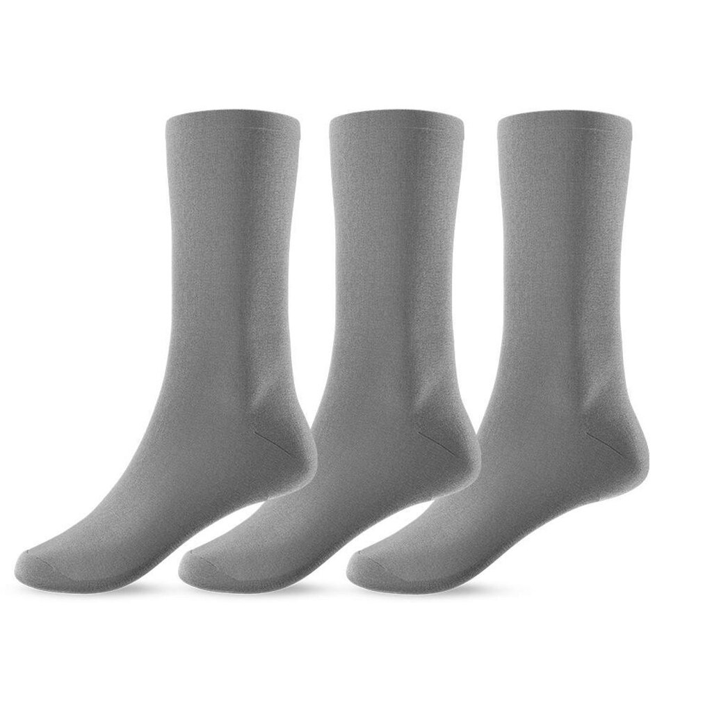 Kit 3 Pares de Meias Masculina Cano Alto 37/44