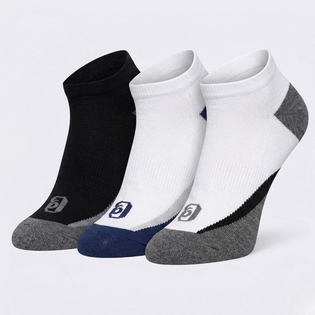 Kit 3 Pares De Meias Masculinas Invisíveis Gangster