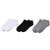 Kit 3 Pares de Meias Soquete Cano Curto Baixo Unissex Masculina Feminina Básica Academia Tênis - Colorido