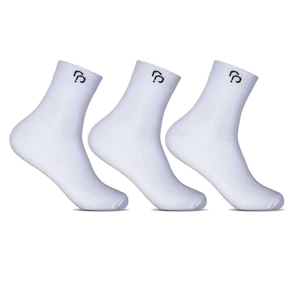 Kit 3 Pares Meia Masculina Cano Longo Adulto Básica Comfort