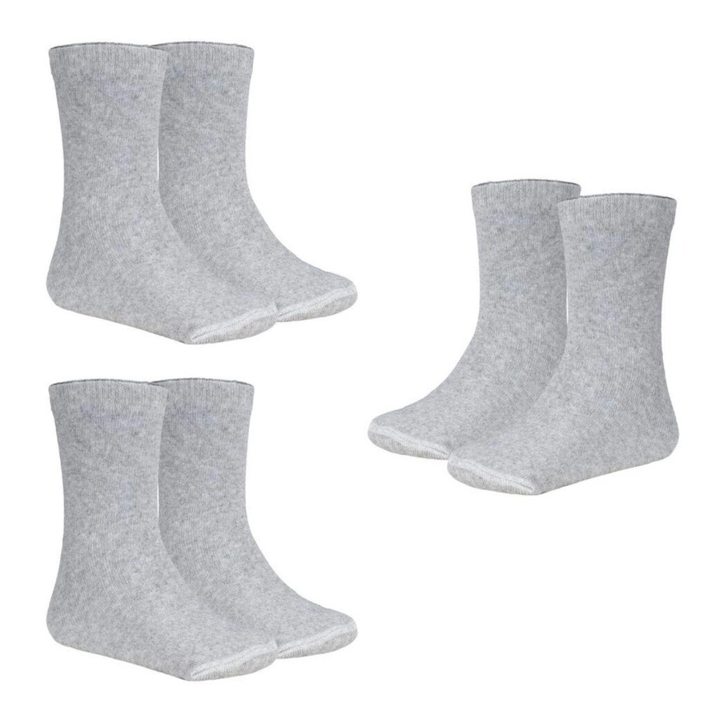 Kit 3 Pares Meias Infantil Menino Algodão Confortavel Dallf