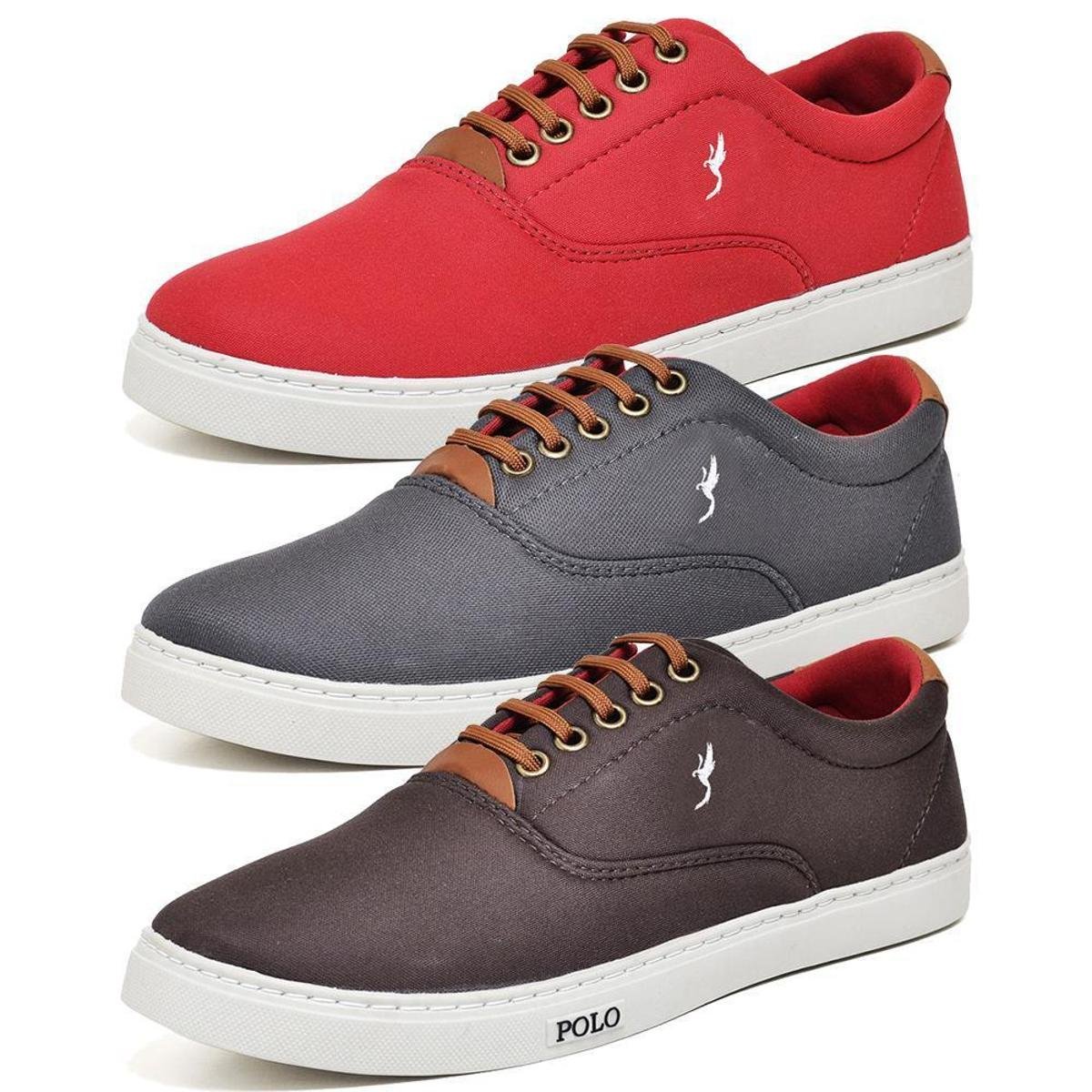 Kit 3 Pares Tênis Casual Masculino Polo Blu Conforto Macio é ruim? Kit 3 Pares Tênis Casual Masculino Polo Blu Conforto Macio é boa?