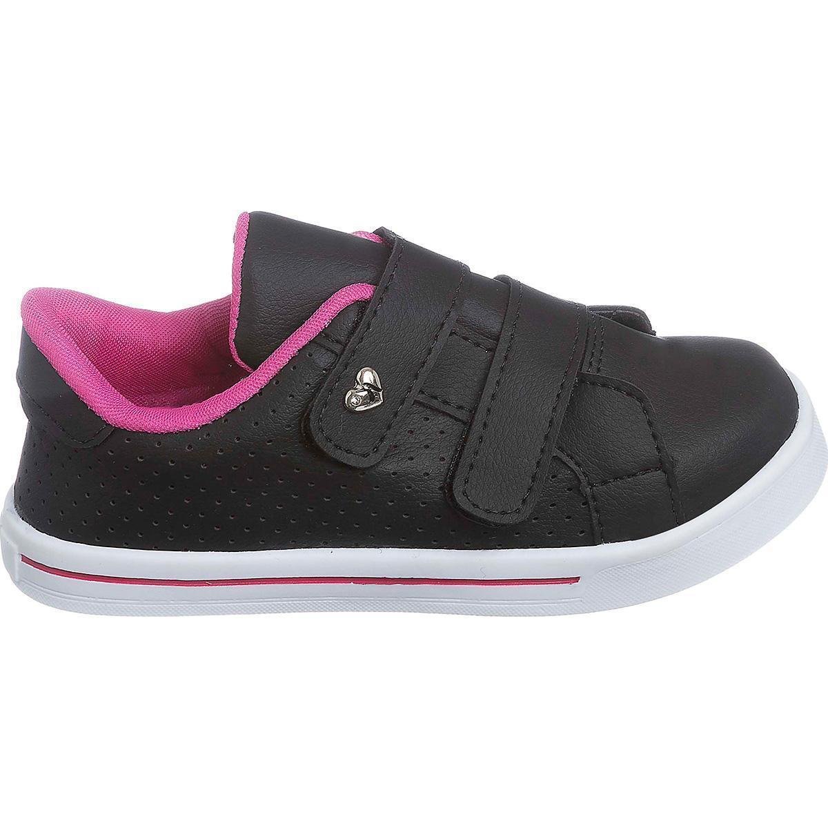 Kit 3 Pares Tênis Infantil Feminino Escolar Rosa Kidstep Menor preço em Kit 3 Pares Tênis Infantil Feminino Escolar Rosa Kidstep