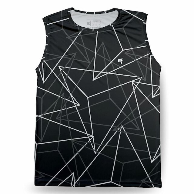 Kit 3 Regata Masculina Fitness Esportiva Treino Musculação Dry Slim