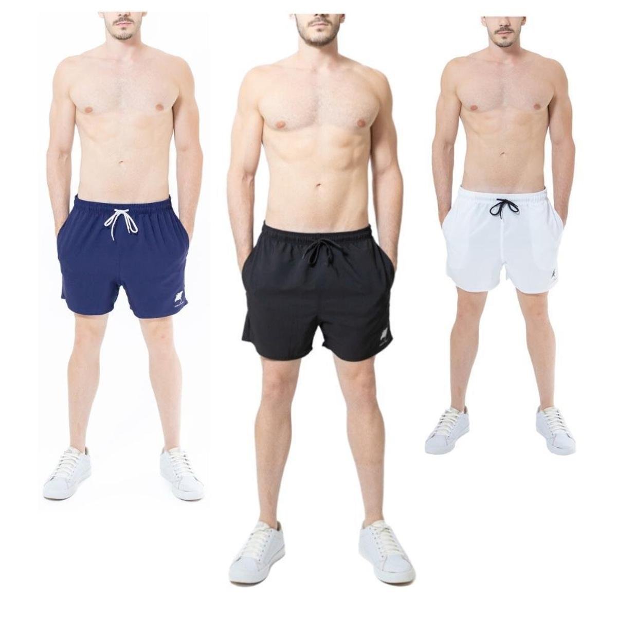 KIT 3 Shorts Arraia Maori Bermuda Praia Mauricinho Masculino Menor preço em KIT 3 Shorts Arraia Maori Bermuda Praia Mauricinho Masculino
