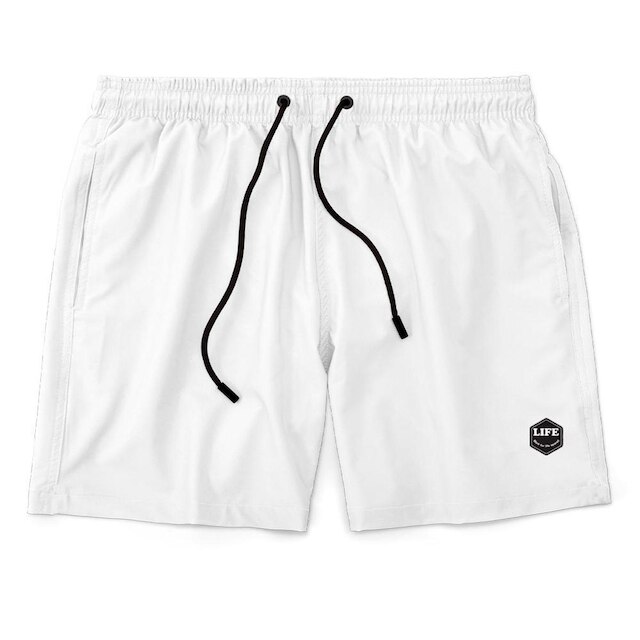 Kit 3 Shorts Bermuda Masculino Básico Mauricinho Tactel