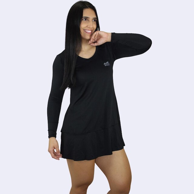 Kit 3 Vestido Saída de Praia Feminino Premium – Proteção Solar UV50 Fator 50 – Estilo e Verão
