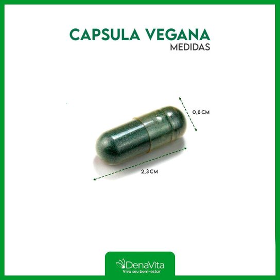 Kit 3x Pote Spirulina Com Chlorela 2x1, Rico em Proteínas, Vitaminas B, Selênio, Vegano, Denavita
