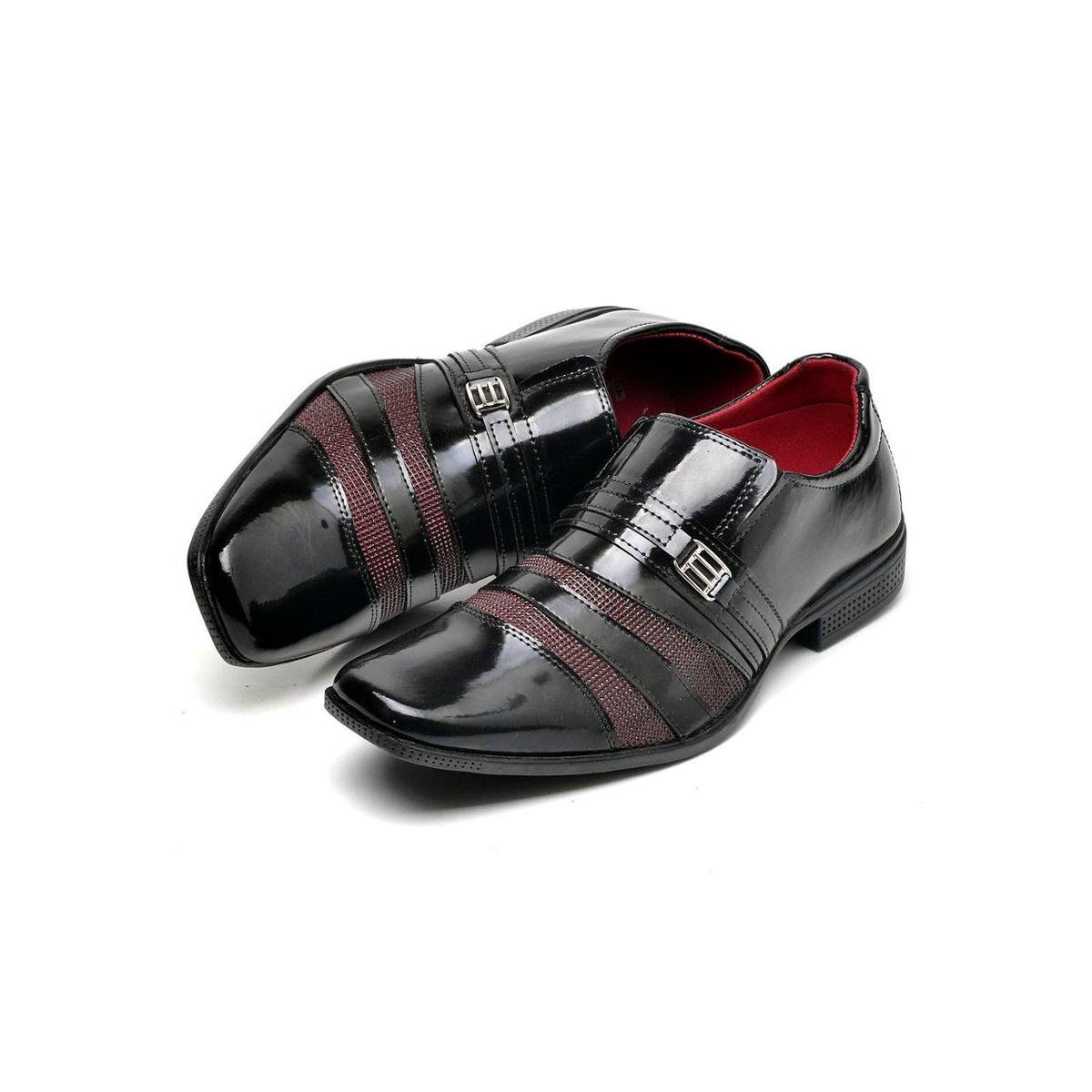 sapato social de duas cores