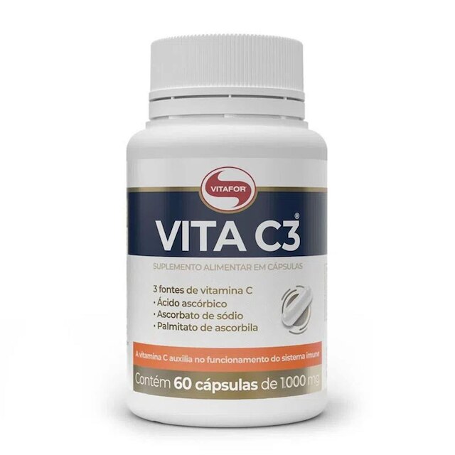 Kit 3X Vita C3 - 60 Cápsulas - Vitafor