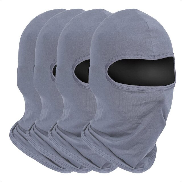 Kit 4 Balaclava Touca Ninja Toca Proteção Uv50+ Térmica