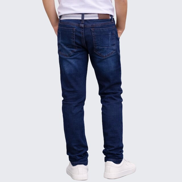 Kit 4 Calça Jeans Infantil Menino Com Cinto