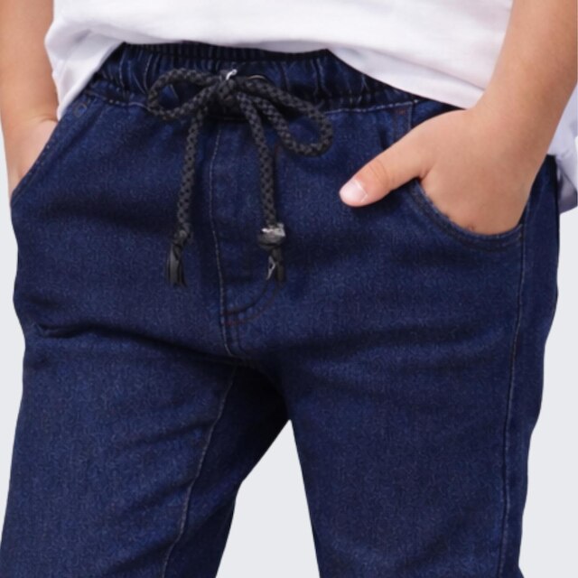 Kit 4 Calça Jogger Infantil Menino