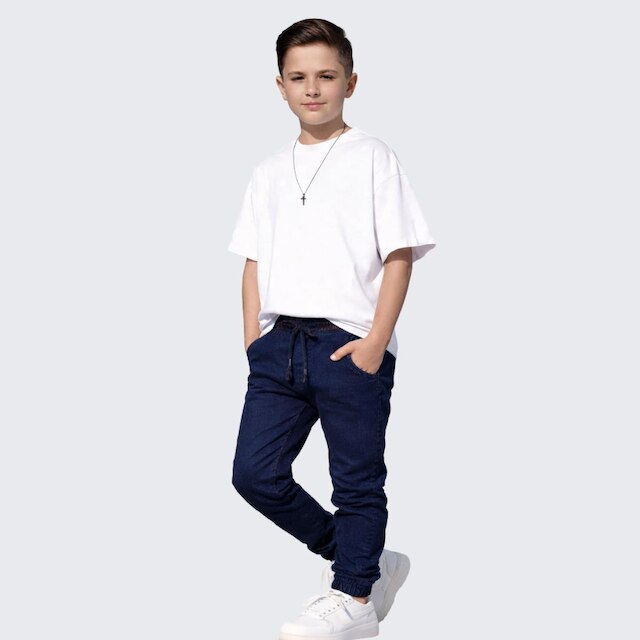 Kit 4 Calça Jogger Infantil Menino