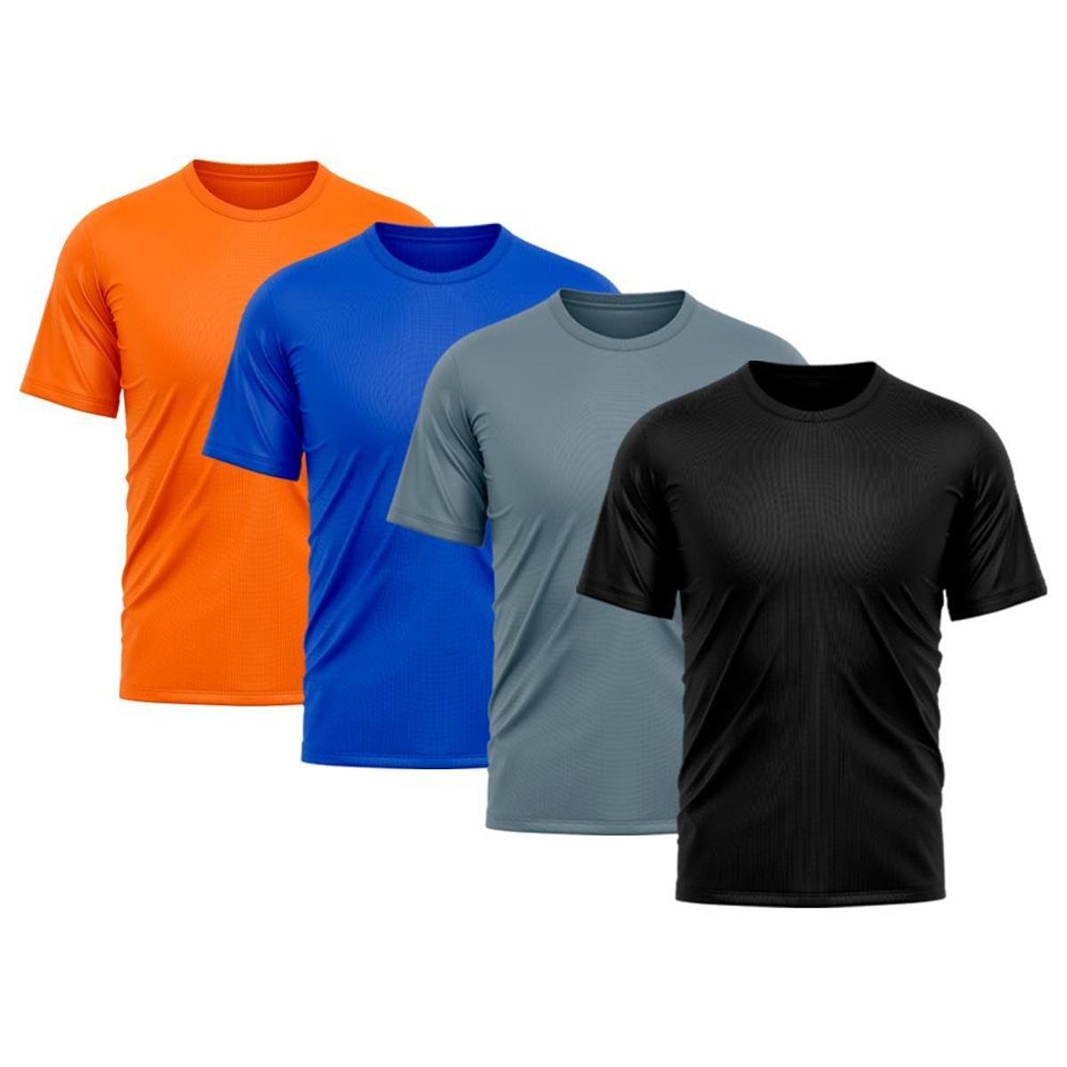 Kit 4 Camiseta Masculina Dry Proteção Solar UV Básica Lisa Treino Academia Camisa Camisetas Menor preço em Kit 4 Camiseta Masculina Dry Proteção Solar UV Básica Lisa Treino Academia Camisa Camisetas