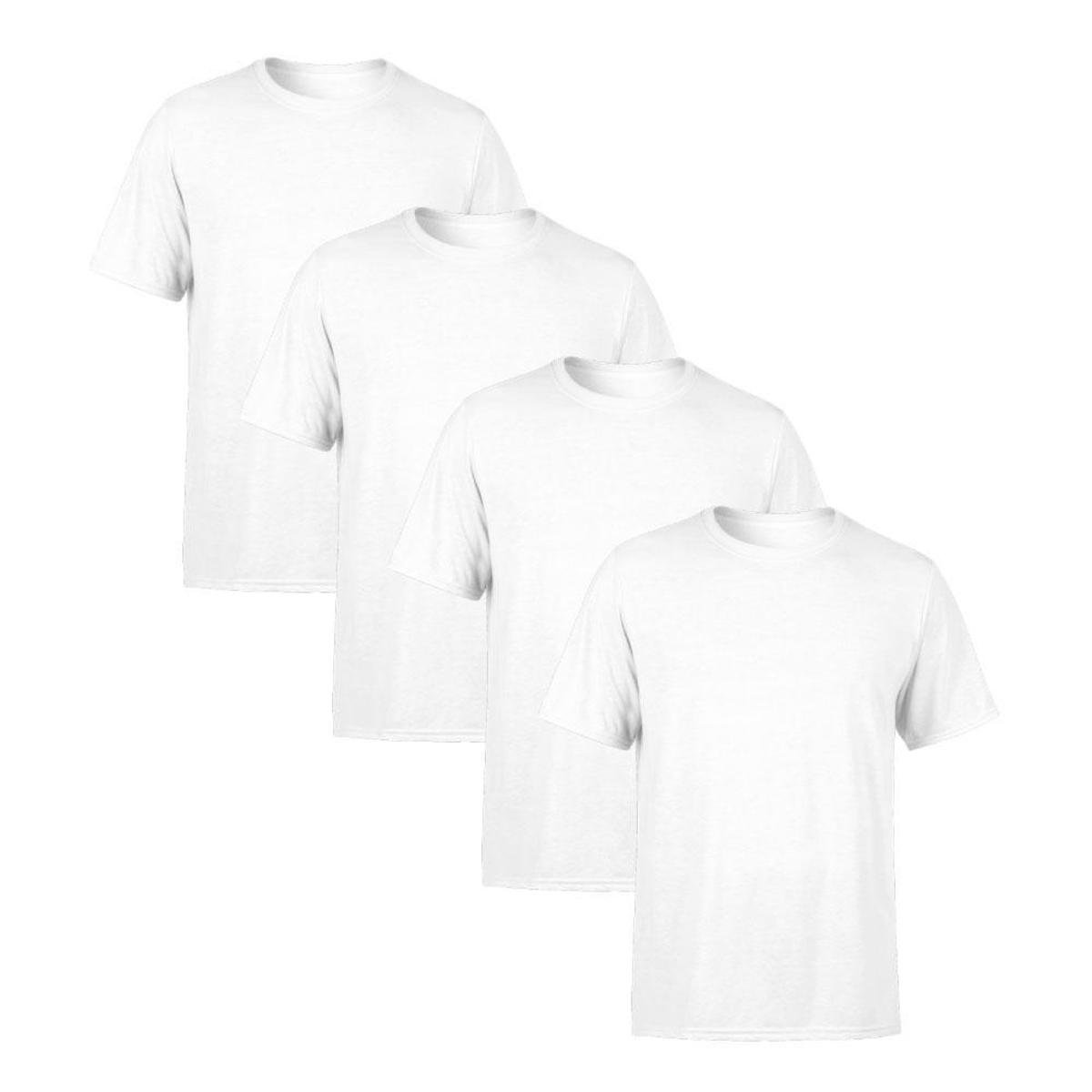 Kit 4 Camisetas AMGK Masculina Lisa Premium 100% Algodão Menor preço em Kit 4 Camisetas AMGK Masculina Lisa Premium 100% Algodão