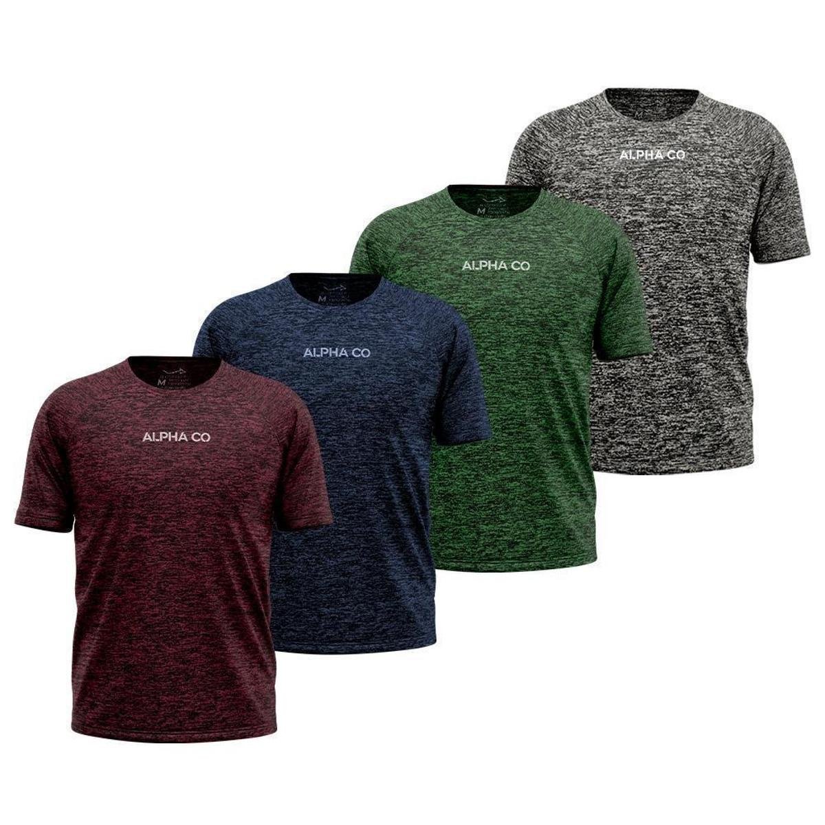 Kit 4 Camisetas Dry Alpha Co Masculina é ruim? Kit 4 Camisetas Dry Alpha Co Masculina é boa?