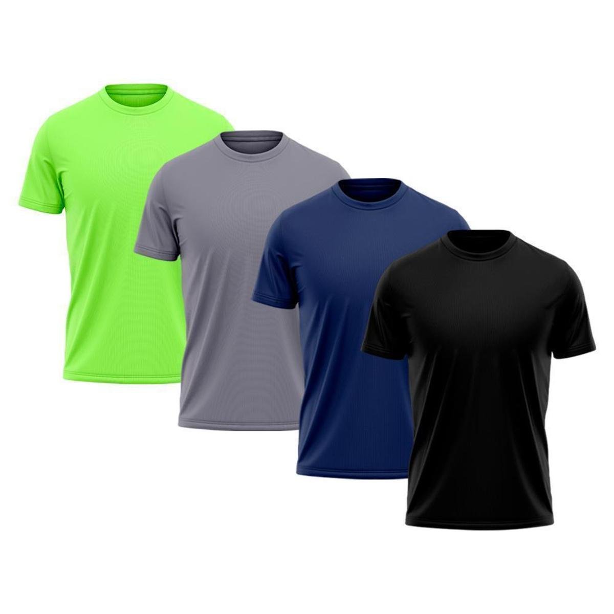 Kit 4 Camisetas Dry Proteção Solar UV Térmica Masculina Menor preço em Kit 4 Camisetas Dry Proteção Solar UV Térmica Masculina