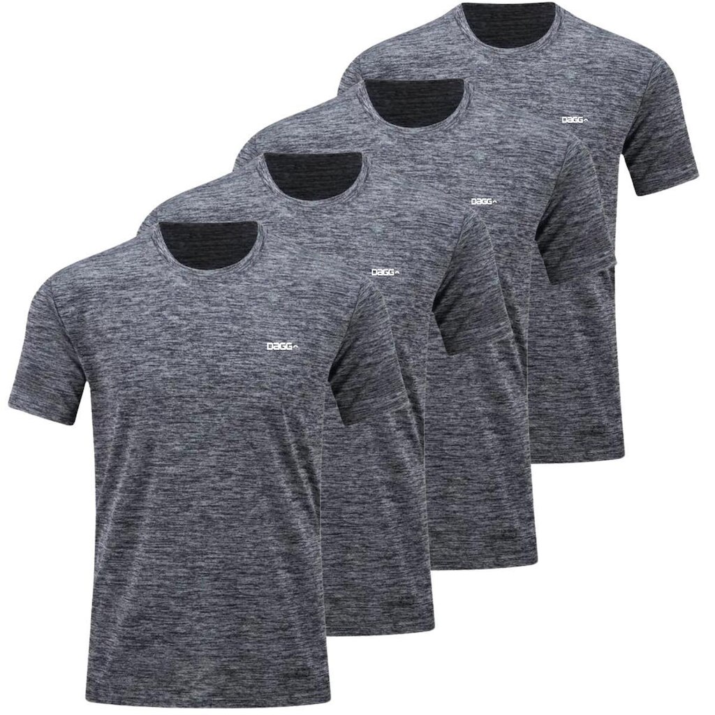 Kit 4 Camisetas Treino Masculina Esportiva Dagg